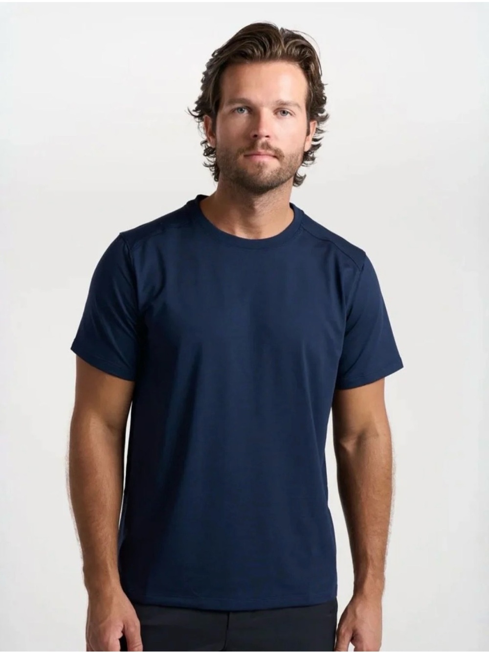 Birddog’s Men's Performance Crew Neck T-Shirt - Navy